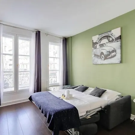 Marais District - Spacious Studio Flat Sleeps 4 By Guestready Apartment *