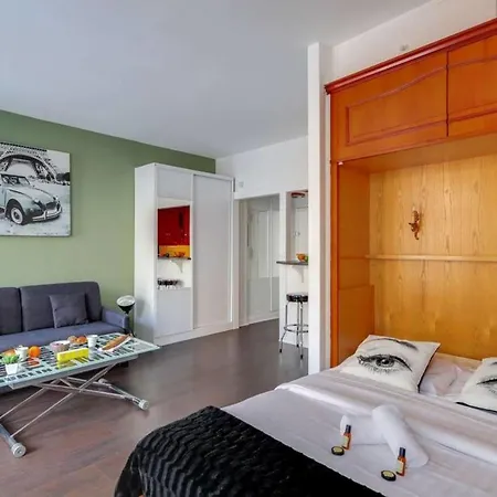 Marais District - Spacious Studio Flat Sleeps 4 By Guestready Apartment *