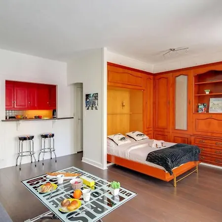 Marais District - Spacious Studio Flat Sleeps 4 By Guestready Apartment